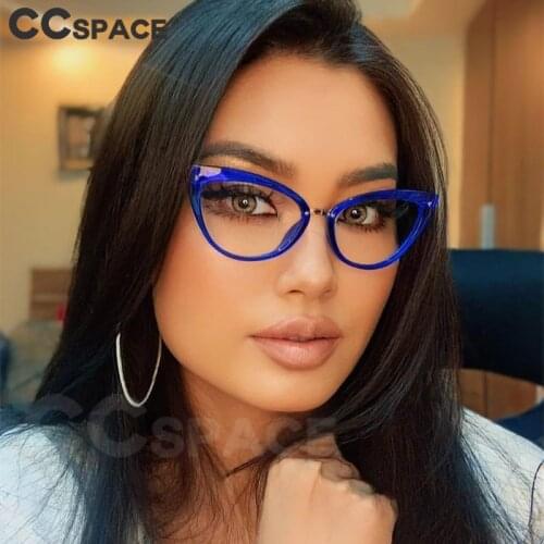 51102 Sexy Women Cat Eye Anti-Blue Light Glasses Frame Optical Fashion Computer Eyeglasses