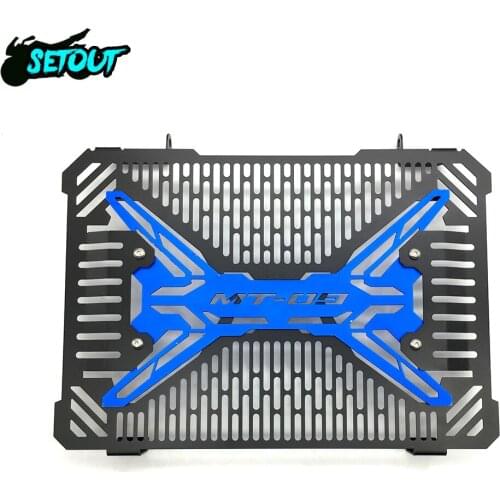 For Yamaha MT09 FZ09 MT-09 FZ-09 MT 09 FZ 09 motorcycle parts grille protection cover stainless steel radiator grille 2014-2017