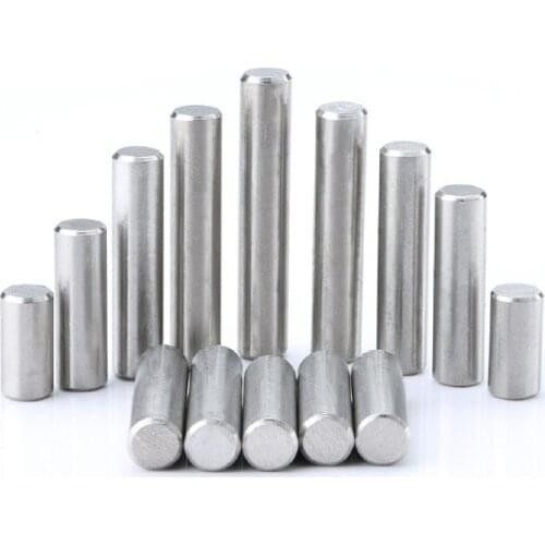 DIN6325 cylindrical dowel straight pins M1.5 M2 M2.5 M3 M4 M5 M6 M8 Cylindrical Pin Locating Dowel 304 Stainless Steel