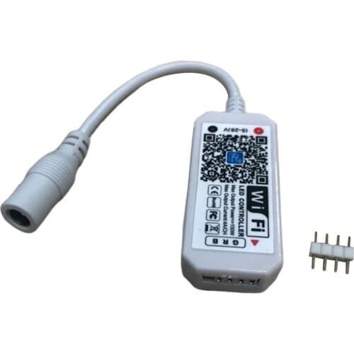 Mini WiFi Remote Control Smartphone Controller for RGB LED Light Lamp