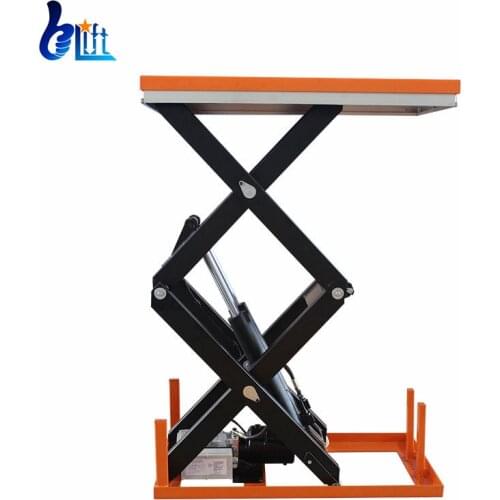 2M Electric Car Lift Platform Hydraulic Scissor Lift Tables