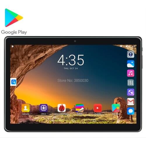 Hot New 10 inch Tablet PC Android 9.0 OS MTK6797 Deca Core 8GB RAM 128GB ROM Bluetooth WiFi Tablet PC 10.1