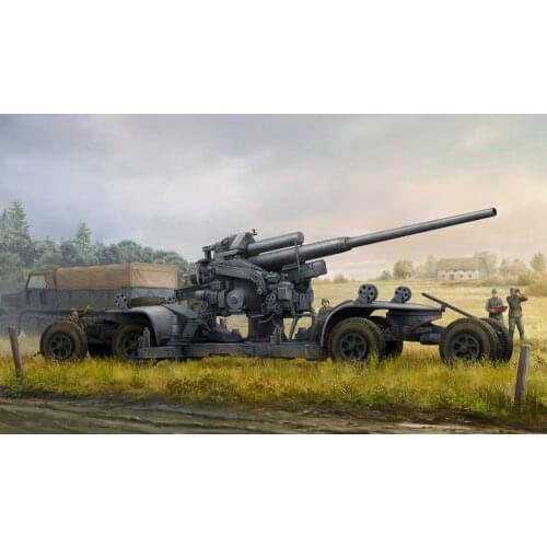Hobbyboss 84545 1/35 Scale German 12.8cm FLAK 40 MOEDL NEW