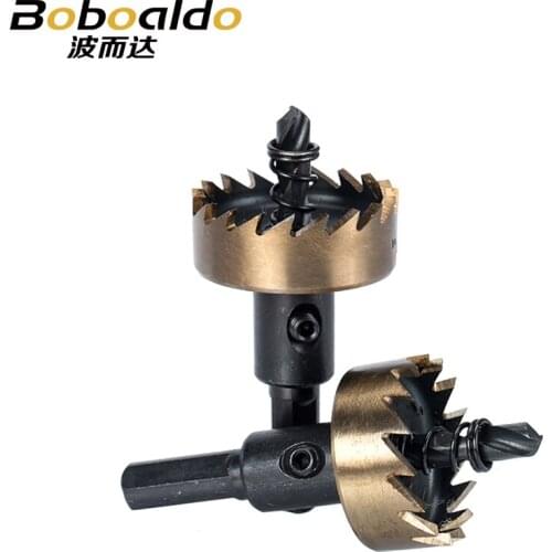 1pc HSS Hole Digger Metal Saw Opener Borer Thickness 2MM Alloy Drill Stainless Steel Reamer Aluminum Tooth Taper