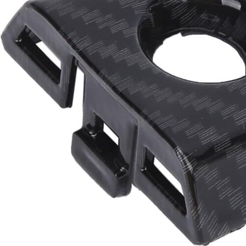 Car Door Handle Lock Cover 806441KK0D Carbon Fiber Style Driver Side For Replacement For Micra K13 Interior Accessories