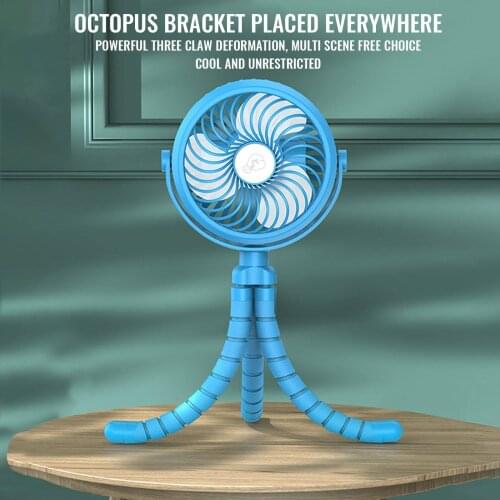 Mini Stroller Fan 2500mah Personal Portable Desk Handheld Baby Bed Car Seat Fan Usb Rechargeable Battery Operated Fan#g4