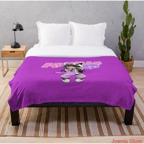 Aphmau as cat p Throw Blanket Soft Cozy Throw Lightweight MicroFleece Sofa All Season Living Room/Bedroom Warm Blanket
