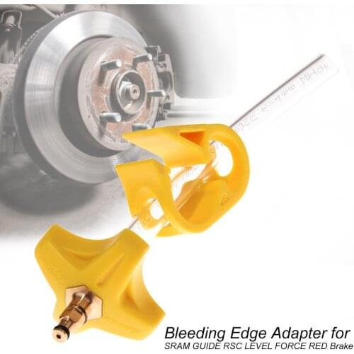 Plastic Bleeding Edge Adapter For SRAM GUIDE RSC LEVEL FORCE RED Brake Quick Easy Bleeding Hydraulic Caliper Reduce Air Pollute