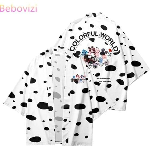 Plus Size 6XL 5XL 4XL White Black Loose Cardigan Robe Women Men Harajuku Japanese Kimono Cosplay Blouse Haori Yukata Clothing