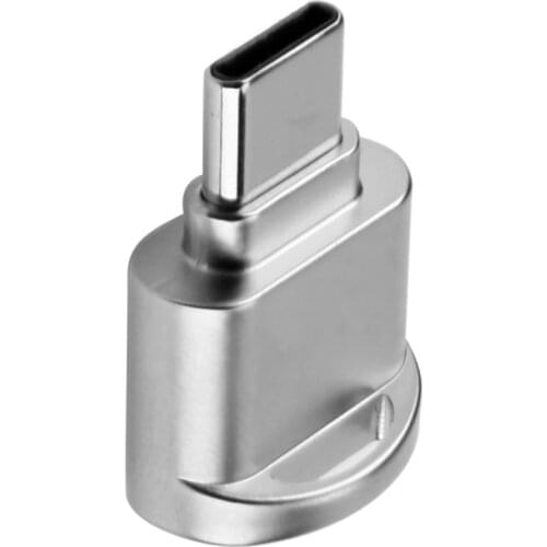 USB 2.0 Type C Card Reader USB-C TFMicro SD TF Memory Card High Speed Mini USB 2.0 Card Reader Chain Attached