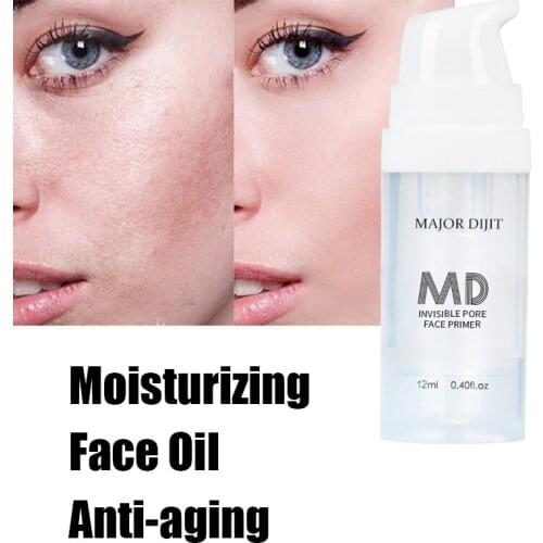 12ml Moisturizing Face Oil Anti-aging Base Primer Makeup Liquid Pore invisible Facial Cream Brighten Foundation Primer Cosmetic