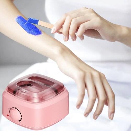 Wax heater Dipping pot waxing kit Hair Removal wax Melt machine Hot Depilatory Wax For depilation Body SPA Paraffin Kit Epilator