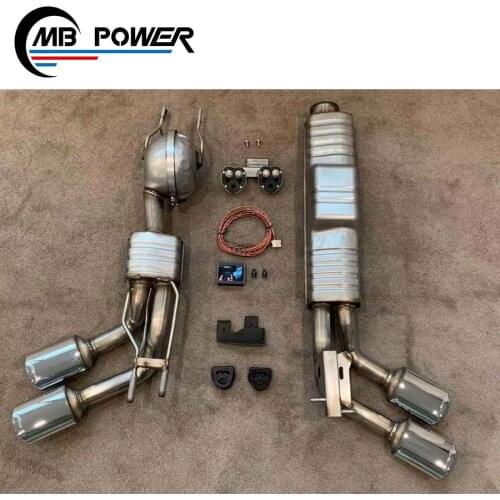 G class W464 G63 G500 G350D exhaust system Stainless steel W464 G350 exhaust system