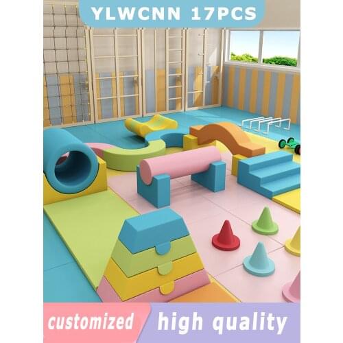 YLWCNN Kids Soft Play Set Toys Outdoor/Indoor Playground Park Customization INA20201024