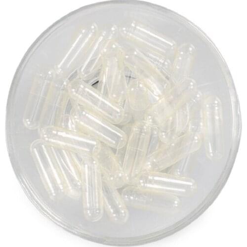 10,000pcs)00# Clear Transparent HPMC Veggie Vegetarian Capsule, Empty Vegetable Capsule-Top Bottom Joined,Tattoo accessories