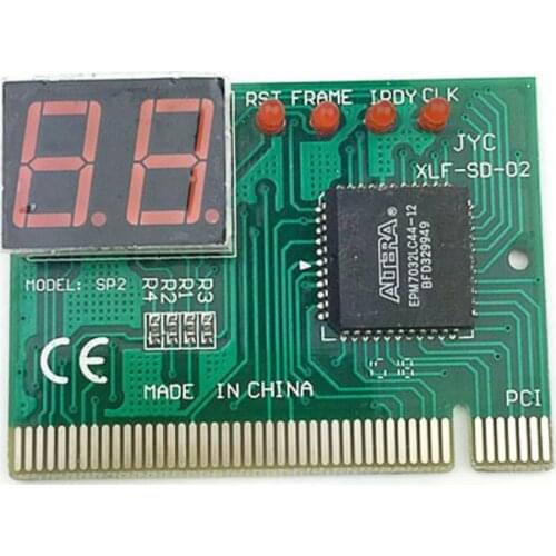 2 Digit LCD Display PC computer analyzer motherboard PCI diagnostic card computer post tester for desktop pc