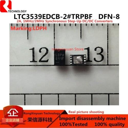 5pcs LTC3539EDCB-2#TRPBF Marking: LDPH DFN-8 LTC3539EDCB-2 LTC3539EDCB LTC3539 2A,1MHz/2MHz Synchronous Step-Up DC/DC Converters
