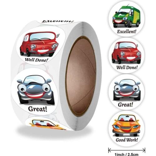 Truck Stickers for Kids 500PCS Children encouragement stickers toy stickers gift wrapping decoration