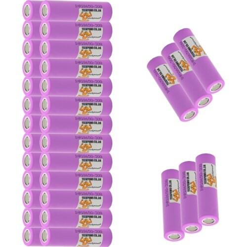Russian Warehouse Fast Delivery inr 18650 battery 30Q li-ion batteries lithium 3000mah 3.7V 10C rate high drain flat top