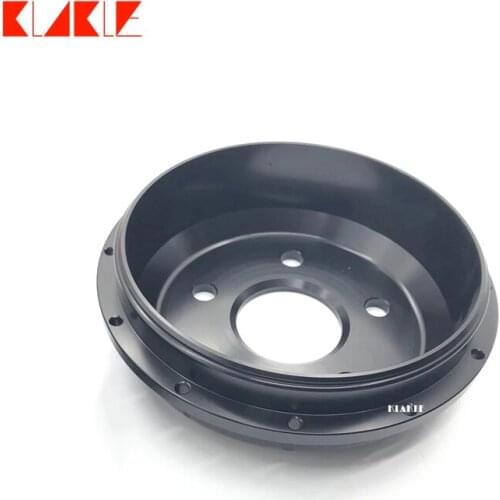 KLAKLE Customized High Performance Aluminum Center Hat Rear Big Brake Drum For Cadillac Escalade