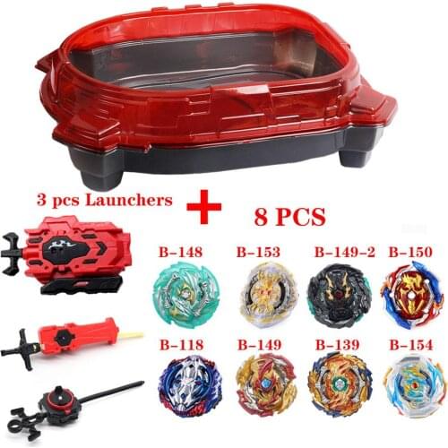 BEYBLADE Burst Turbo Slingshock Rail Rush Battle Set Game - A full set of blasting arenas, battle tops and launchers