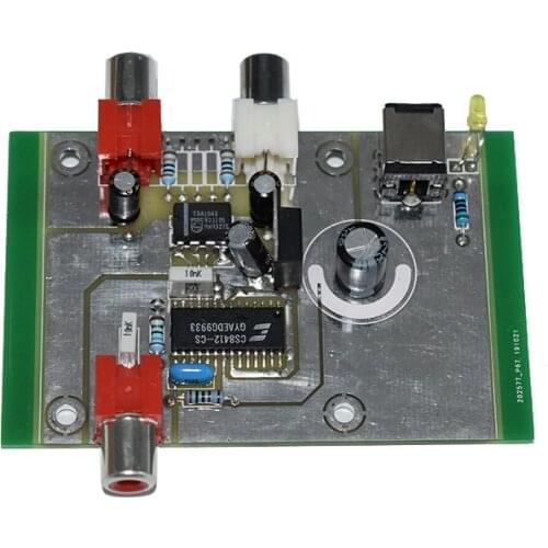 HIFI 47labs Decoder DAC Finished Machine TDA1543 DAC WAV 16bit 44.1K 12VDC C2-013