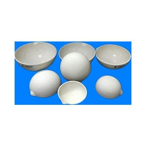 A ceramic ware / Corundum evaporates dish /Hemispherical evaporative dish/ capacity*diameter*height=500ml*160*60mm