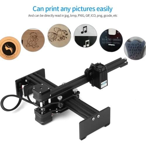 Laser Engraver Engraving Machine Mini Desktop Laser Engraver Printer Portable Carver DIY Laser Logo Mark Printer Working Area