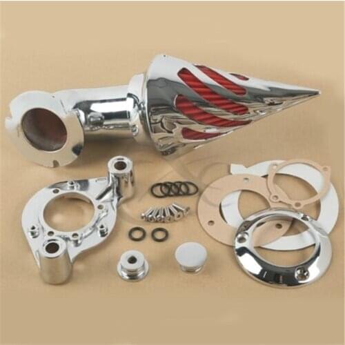 Moto Chrome Air Cleaner Intake Filter For Harley Davidson Sportster XL 1991-2006 1992 1994 Motorcycle