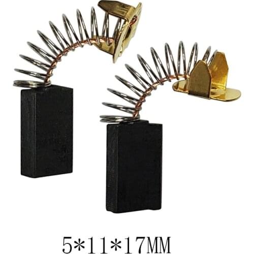 2PCS Carbon Brushes CB303 5x11x17mm Power Tools Spare Parts for Electric Motors Makita Replacement
