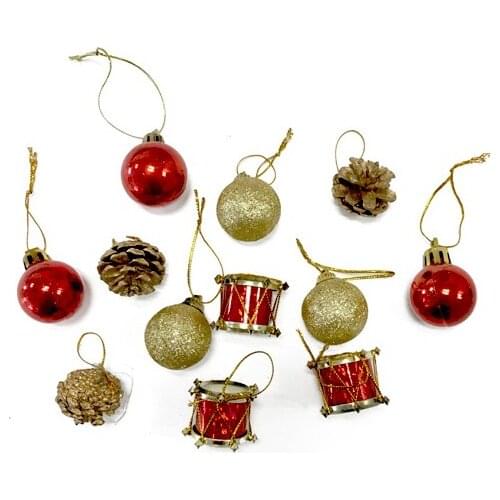 Mixed christmas Tree Ornament 12'li christmas decorations рождественские украшения