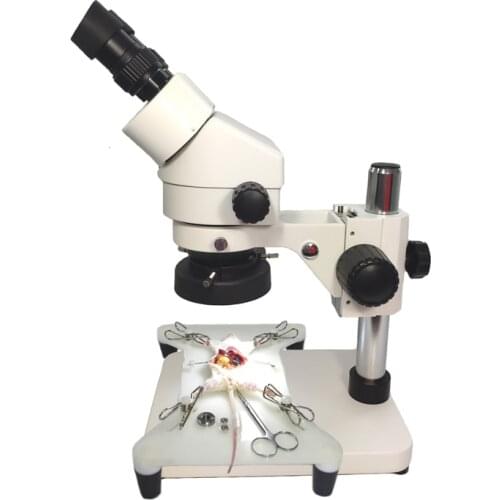 Microsurgery training simulator of neurosurgery, Microscope,instruments and Multifunctional operation bed for animal