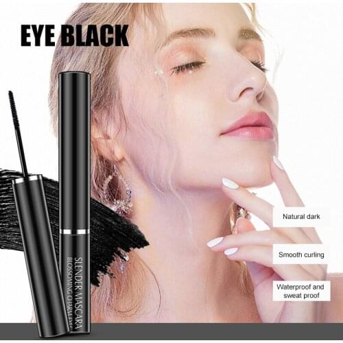 Long Curling Mascara Waterproof Sweatproof not Easy to Take off Naturally Long and Plump Mascara Cosmetics -VL16