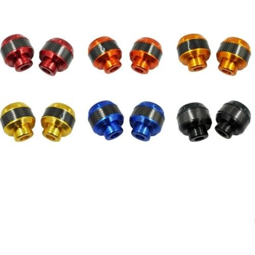 Universal motorcycle scooter anti falling cup anti falling rod electric bicycle pedal front fork cup slider anti collision pad