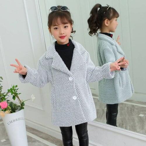 Winter Girls Coat Baby Windbreaker Toddler Jacket Teen Overcoat Girls Jackets Children Outerwear Girls Coat Kids Clothes 6-14Y