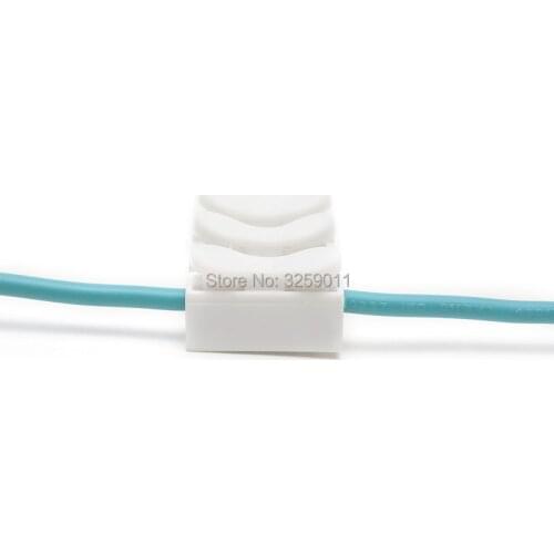 1PCS CH-3 3Pins Self Locking Electrical Cable Connector Spring Wire Connectors CH 3 Electrical Cable Clamp Terminal Block white