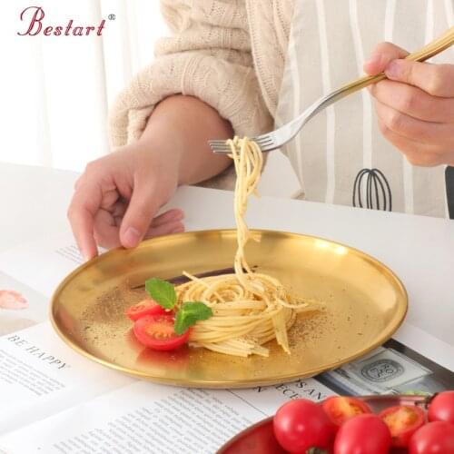 1 Pcs Barbecue Plate Round Stainless Steel Korean BBQ Grill Plate No -burnt Non-stick Outdoor Picnic Barbecue Plate