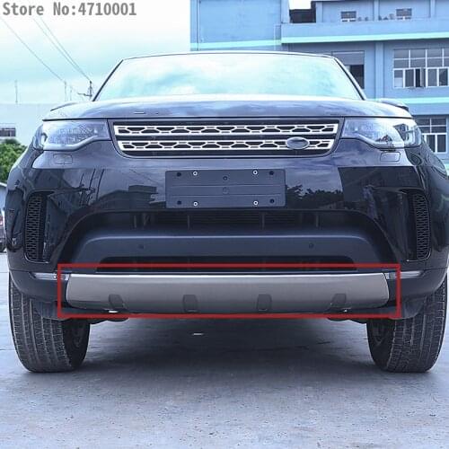 304 Stainless Front Bumper Plate Threshold Protector Cover For Land Rover Discovery 5 LR5 l462 2017 2018 Car Accessories
