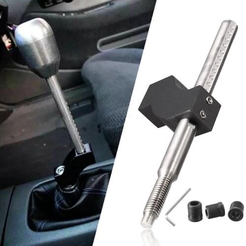 70% HOT SALES!!! Universal Aluminium Shift Knob Extender Extension Levered Gear Shifter Fit Adapters