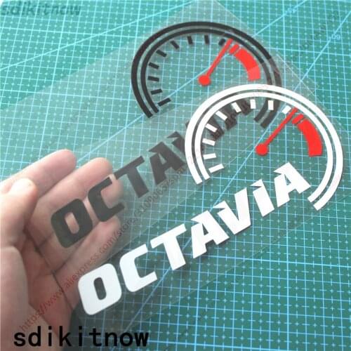 Car Dash borad Decal Sticker Styling Front Rear window windshield Decoration For SKODA octavia 1 2 3 a5 a7 RS accessories