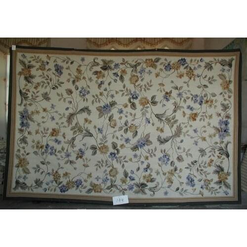 Free Shipping 8'x10'( 243x304cm) 10K Needlepoint Carpet Decorative Rugs 100% New Zealand Wool European Style wholesale price