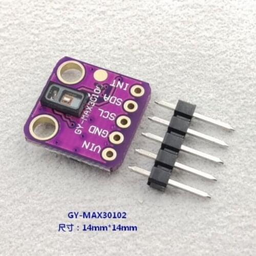 GY- MAX30102 Heart Rate, Pulse, Oxygen Concentration Sensor Module