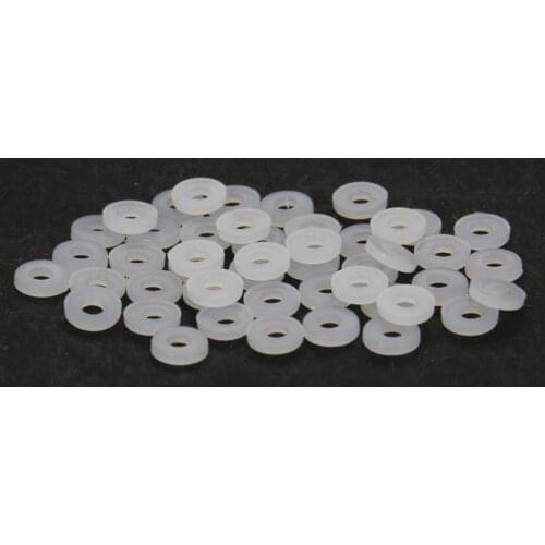 Non-metallic Washer Nylon White Fastener M2*5*1.0/M2.5*5*1.0/M3*6*0.5/M3*8*1.0/M3*7*1.0/M4*9*1.0/M5*10* 1.0 100/500/1000/2000pcs