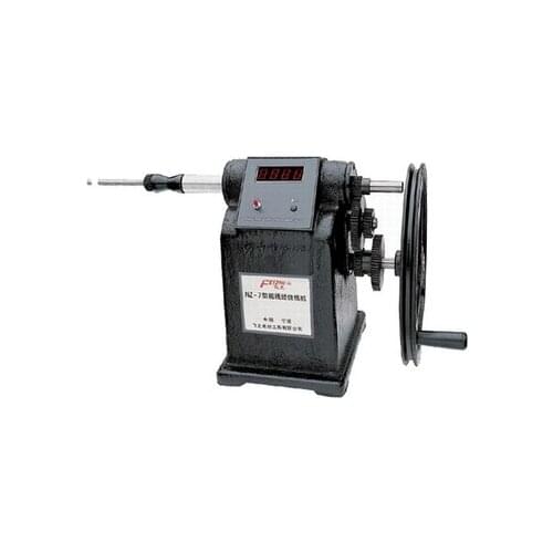 Manual Hand Coil Counting Winding Winder Machine for thick wire 2.5mm NZ-7 Top Quality