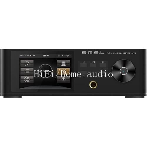 SMSL DP5 MQA Full Decoding HIFI Network WiFi Music Player， ES9038Pro Streaming Playback DSD256 IIS USB Bluetooth Player