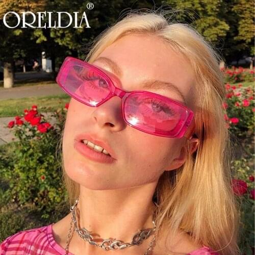 Vintage Cat Eye Sunglasses Women Square Sunglasses for Women Luxury Brand Designer Sunglasses Retro Pink Shades Glasses