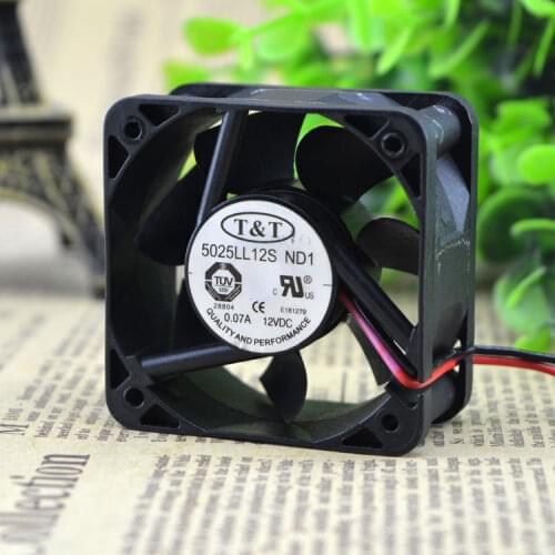 5025LL12S 5025 5cm 5CM silent fan 12V 0.07A ND1