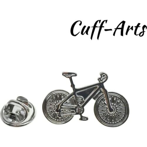 Cuffarts Modern Style Bike Cycle Lapel Pin Badge 2018 New Fashion Jewelry Matched Cufflinks Lapel Pin Free Shipping P10057