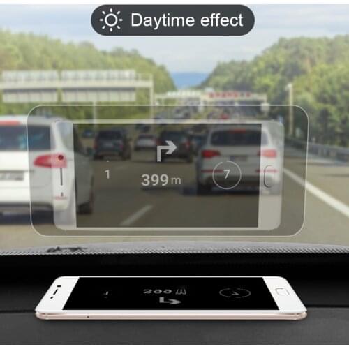 5pcs Reflective Protective Screen Consumption Screen Overspeed Car HUD Film Head Up Screens Car Styling