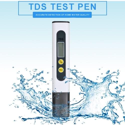 1pc TDS Water Tester Portable Digital TDS Water Tester Hydroponics Water Test Pen for Aquarium Monitor 154*30*14mm
